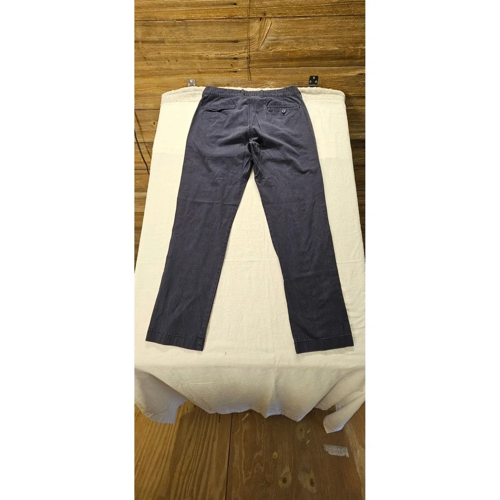 J.Crew The Sutton‎ Mens Navy Blue Chino Pants Straight Fit 32x32